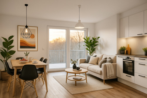 Foto - NEUBAU! Moderne 2-Zimmer-Wohnungen in Düsseldorf-Eller – Erstbezug ab Dez. 2025