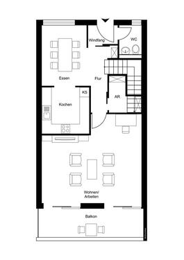 Foto - Etagenwohnung in Attendorn zur Miete