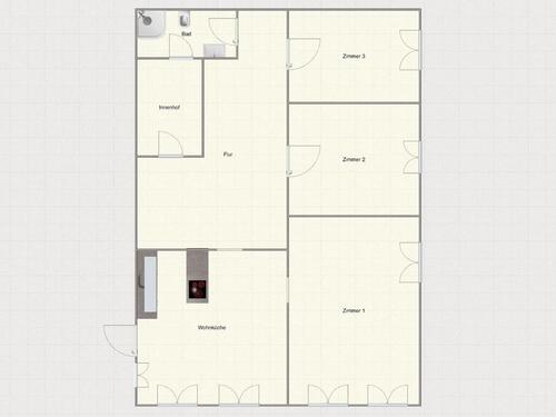 Foto - 3 Zimmer Erdgeschoßwohnung zur Miete in Oldenburg