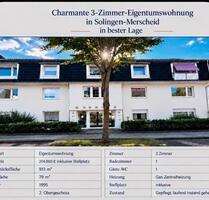 Charmante 3-Zimmer-Eigentumswohnung in Solingen-Merscheid