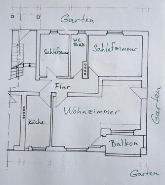 Foto - 3 Zimmer Hochparterre zur Miete in Berlin
