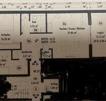 3 Zimmerwohnung - 1.200,00 EUR Kaltmiete, ca.  74,00 m² in Aschaffenburg (PLZ: 63743) Gailbach