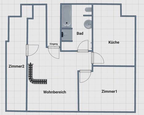 Foto - Dachgeschosswohnung in Zörbig - Erstbezug nach Sanierung