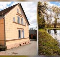 Idyllische 2-Zi-Wohnung im Grünen mit Teich&Garten nahe Pritzwalk