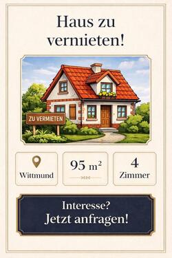 Foto - Haus zu vermieten - 1.200,00&nbsp;EUR Kaltmiete, ca.&nbsp; 95,00&nbsp;m&sup2;