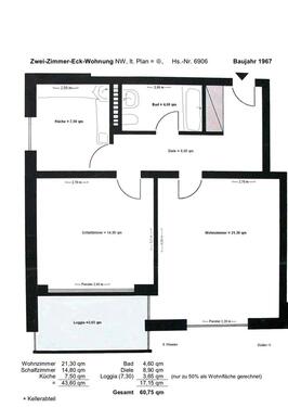 Foto - 2-Zimmer-Wohnung Kemptener Str. 69, 81475 München