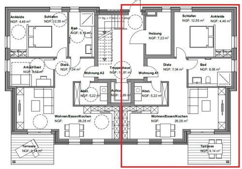 Foto - Etagenwohnung in Zetel