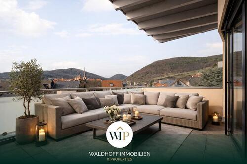 Foto - Penthouse-Wohnen über den Dächern der Stadt – 174 m², Aufzug, Doppel-Garage, Sauna