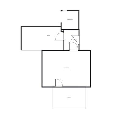 Foto - 1 Zimmer Etagenwohnung zur Miete in Frankfurt am Main