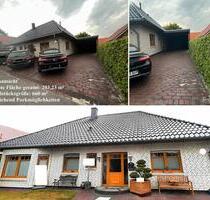 Exklusiver Walmdach-Bungalow mit Gewerbeeinheit - Westerstede