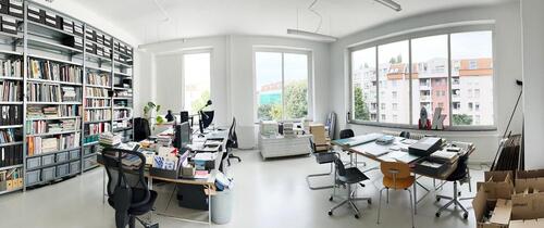 Foto - Sonniger Arbeitsplatz in Bürogemeinschaft