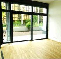 EG Panorama-Wohnung mit Glasfront & Garten in FFM - Frankfurt am Main Niederrad