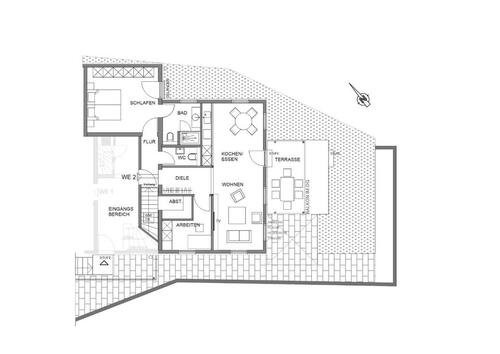 Foto - 2 Zimmer Erdgeschoßwohnung zur Miete in Schwieberdingen