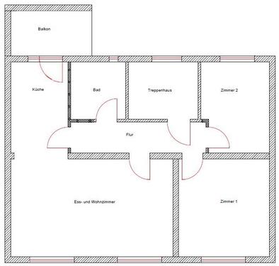 Foto - 3 Zimmer Wohnung mit Balkon 