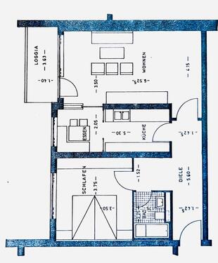 Foto - Etagenwohnung zur Miete in Saarbrücken