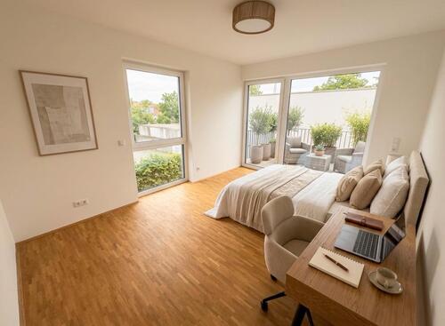 Foto - 5 Zimmer Erdgeschoßwohnung zur Miete in Augsburg