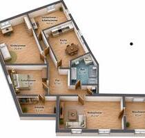 Moderne und komfortable 4-Raumwohnung zum Erstbezug nach Sanierung - Ilmenau