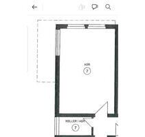 1 Zimmer Wohnung - 500,00 EUR Kaltmiete, in Leinfelden-Echterdingen (PLZ: 70771)