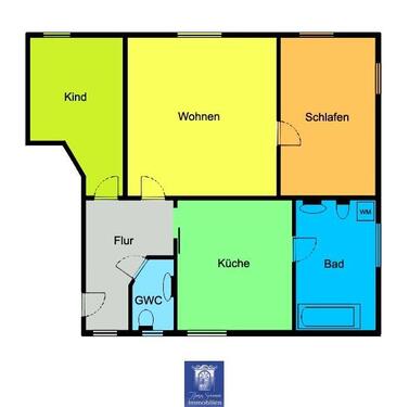 Foto - 3 Zimmer Etagenwohnung zur Miete in Nossen