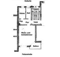 Frisch renovierte 1-Zimmer-Wohnung mit Balkon & Stellplatz - Varel