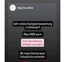 2 Zimmerwohnung in Zehlendorf befristet auf 3 Jahre - Berlin Steglitz-Zehlendorf