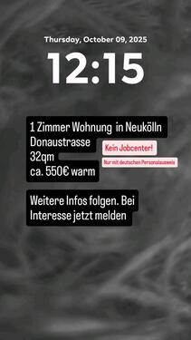 Foto - 1 zimmerwohnung in Neukölln mit Abschlag