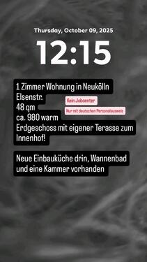 Foto - Etagenwohnung zur Miete in Berlin