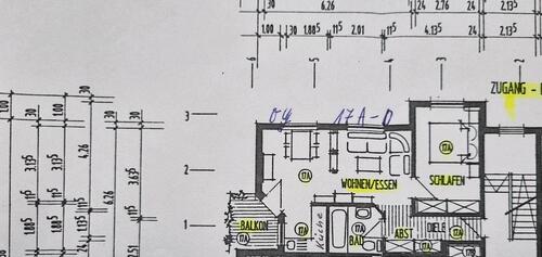 Foto - Buchen (Odenwald) Verkaufe 2-Zimmer Wohnung mit Balkon