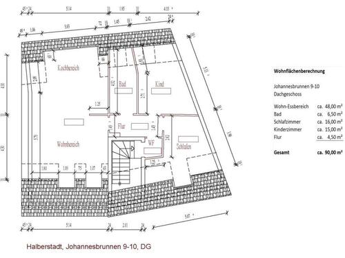 Foto - Tolle 3 Raumwohnung mit Einbauküche zu vermieten