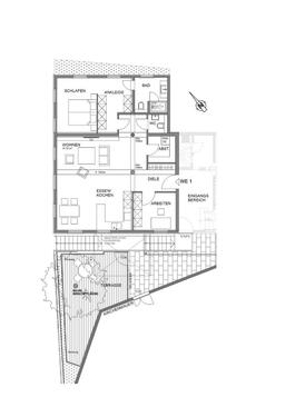 Foto - 2 Zimmer Erdgeschoßwohnung zur Miete in Schwieberdingen