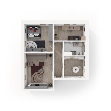 Foto - 3 Zimmer Etagenwohnung in Hohndorf