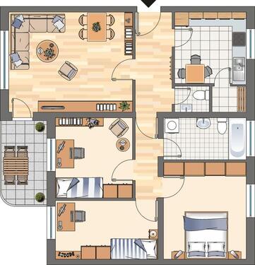 Foto - 4 Zimmer Etagenwohnung zur Miete in Castrop-Rauxel