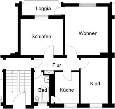 Foto - 3 Zimmer Erdgeschoßwohnung zur Miete in Lehrte