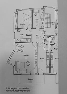 Foto - 3 Zimmer Etagenwohnung zur Miete in Kamen