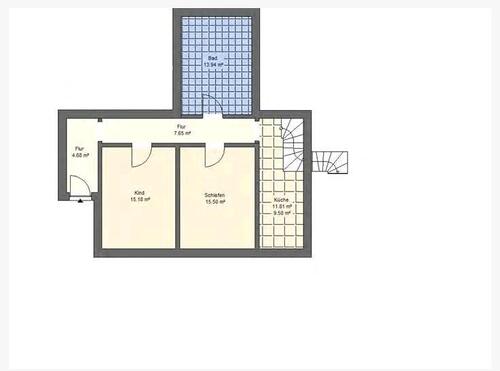 Foto - Wohnung zu vermieten • 95qm, 3 Zimmer • Erdgeschoss