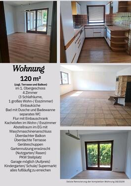 Foto - Wohnung 4 Zimmer - 950,00&nbsp;EUR Kaltmiete, ca.&nbsp; 120,00&nbsp;m&sup2;