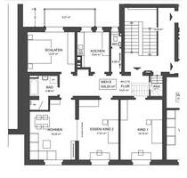 Schöne 4 Raumwohnung im DG, Balkon, Bad neu, FuboHz - Glauchau