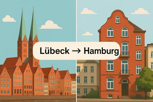Foto - Lübeck gegen Hamburg - 950,00 EUR Kaltmiete,