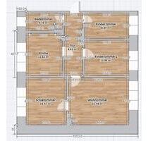 Sehr schöne, neu renovierte 4-Raum-Wohnung im Grünen - Haselbachtal