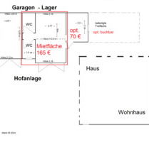 Lager Garage Stellfläche - 165,00&nbsp;EUR Miete, in Dresden (PLZ: 01156) Cossebaude