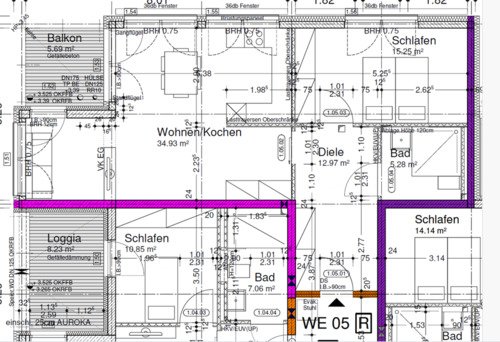Foto - 2 Zimmer Etagenwohnung zur Miete in Wiesbaden