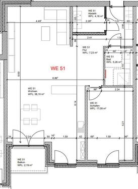 Foto - Etagenwohnung in Osnabrück zur Miete
