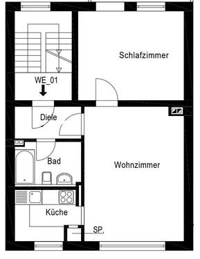 Foto - Etagenwohnung zur Miete in Düren
