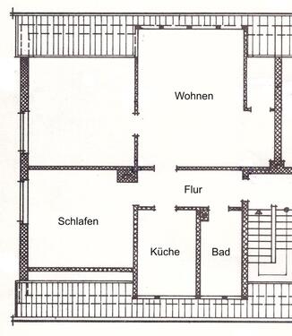 Foto - Dachgeschosswohnung Recklinghausen-Süd Nähe Südpark