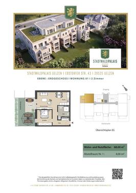 Foto - 2 Zimmer Erdgeschoßwohnung in Uelzen