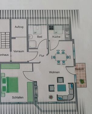 Foto - 2 DG- Wohnung in Mössingen - 930,00&nbsp;EUR Kaltmiete, ca.&nbsp; 45,00&nbsp;m&sup2;