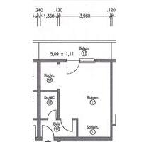 Provisionsfreie 1-Zimmer-Anlage mit Top-Mieter - Duisburg Laar