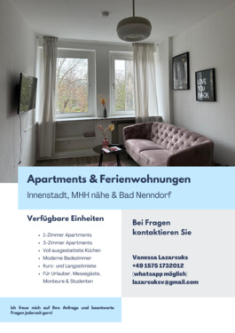 Foto - Möbilierte Ferienwohnung Monteurzimmer Apartment in Hannover