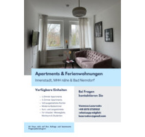 Möbilierte Ferienwohnung Monteurzimmer Apartment in Hannover