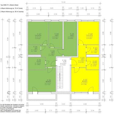 Foto - 4 Zimmer Etagenwohnung zur Miete in Waren (Müritz)
